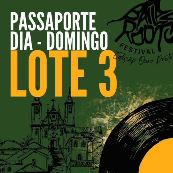 3º Lote - Passaporte Dia - Domingo