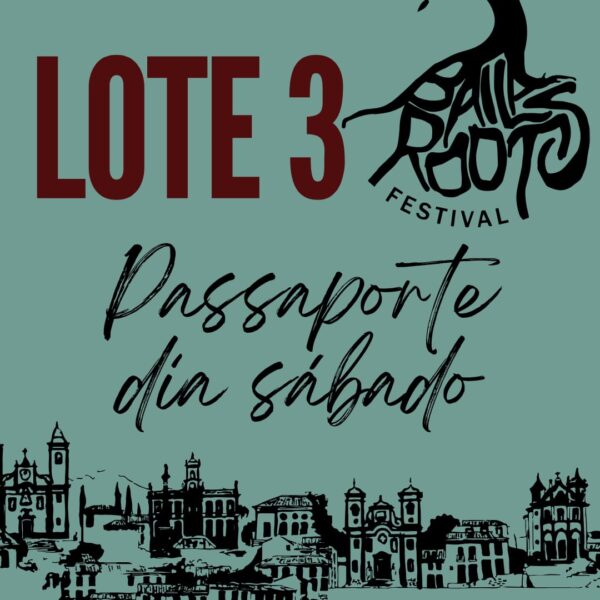 3º Lote - Passaporte Dia - Sábado